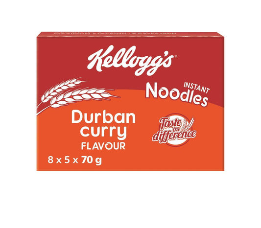 kellogg's Durban NOODLES Instant Noodles Vegetarian 40 X70g