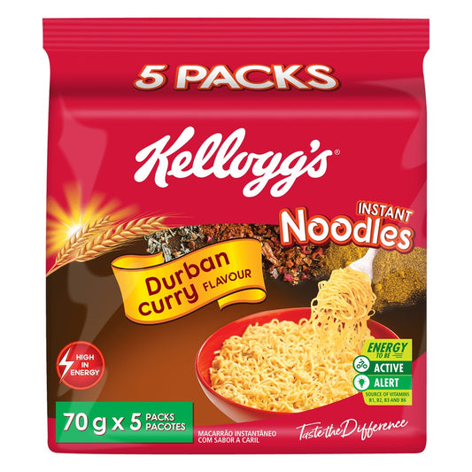 kellogg's Durban NOODLES Instant Noodles Vegetarian 40 X70g